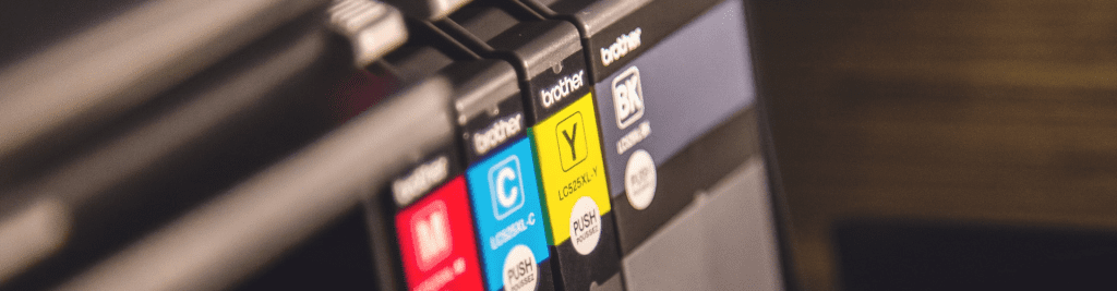 Photo collectes des cartouches d'encre