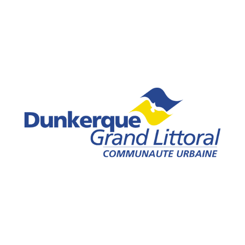 Logo de la Communauté Urbaine de Dunkerque. Partenaire très important d'Ecopal.