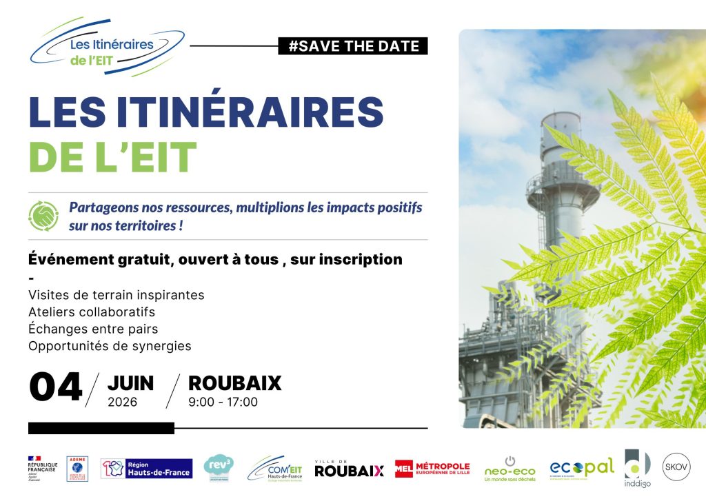 Save the date itinéraires de l'EIT 2026